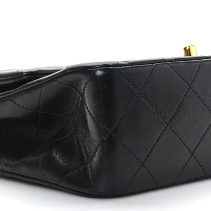 Chanel Lambskin Quilted Small Double Flap Black 9 of 10