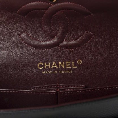 Chanel Caviar Quilted Small Double Flap Black 8 of 10