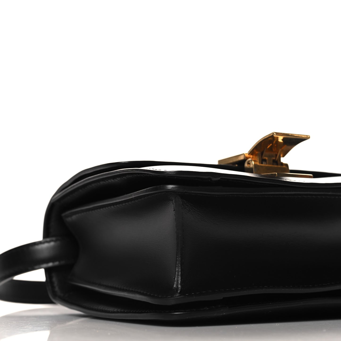 Box Calfskin Small Classic Box Flap Bag Black