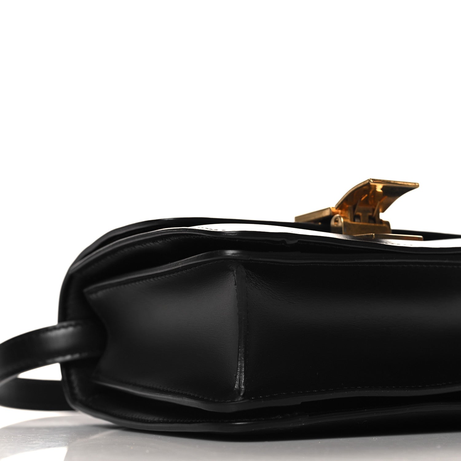 Celine Box Calfskin Small Classic Box Flap Bag Black 8 of 9