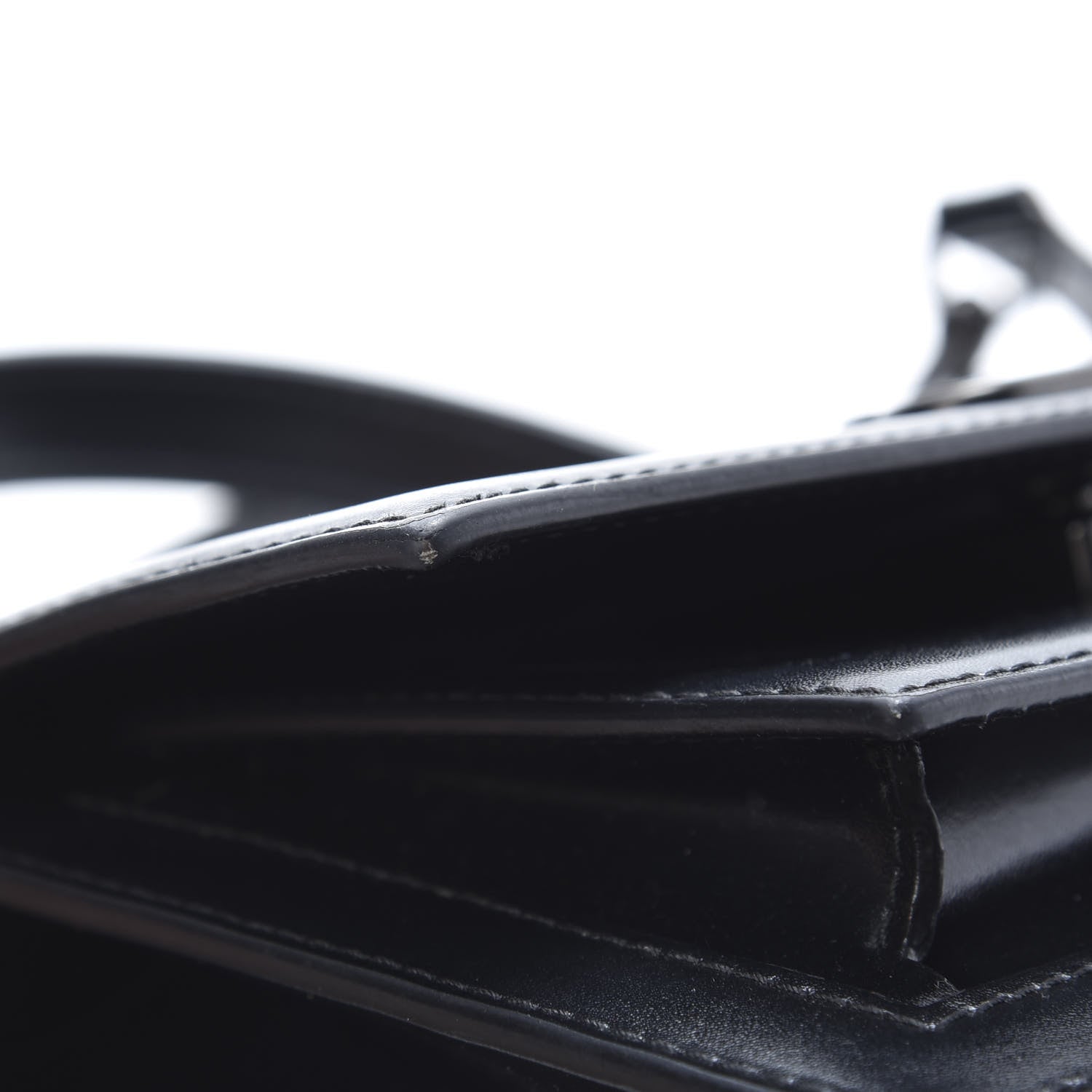 Balenciaga Box Calfskin Monochrome XS Sharp Top Handle Bag Black 12 of 13