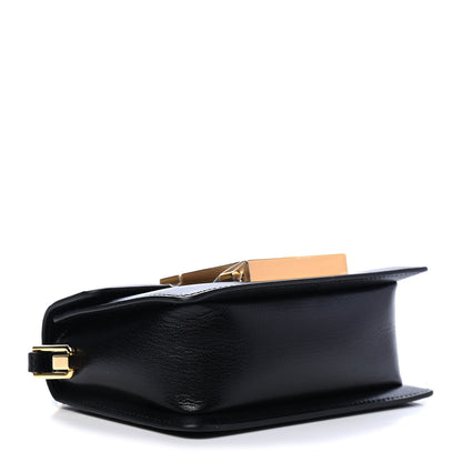 Tom Ford Shiny Goatskin Small T Clasp Shoulder Bag Black 3 of 5