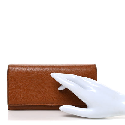 Gucci Dollar Calfskin Continental Flap Wallet Cuir 2 of 10
