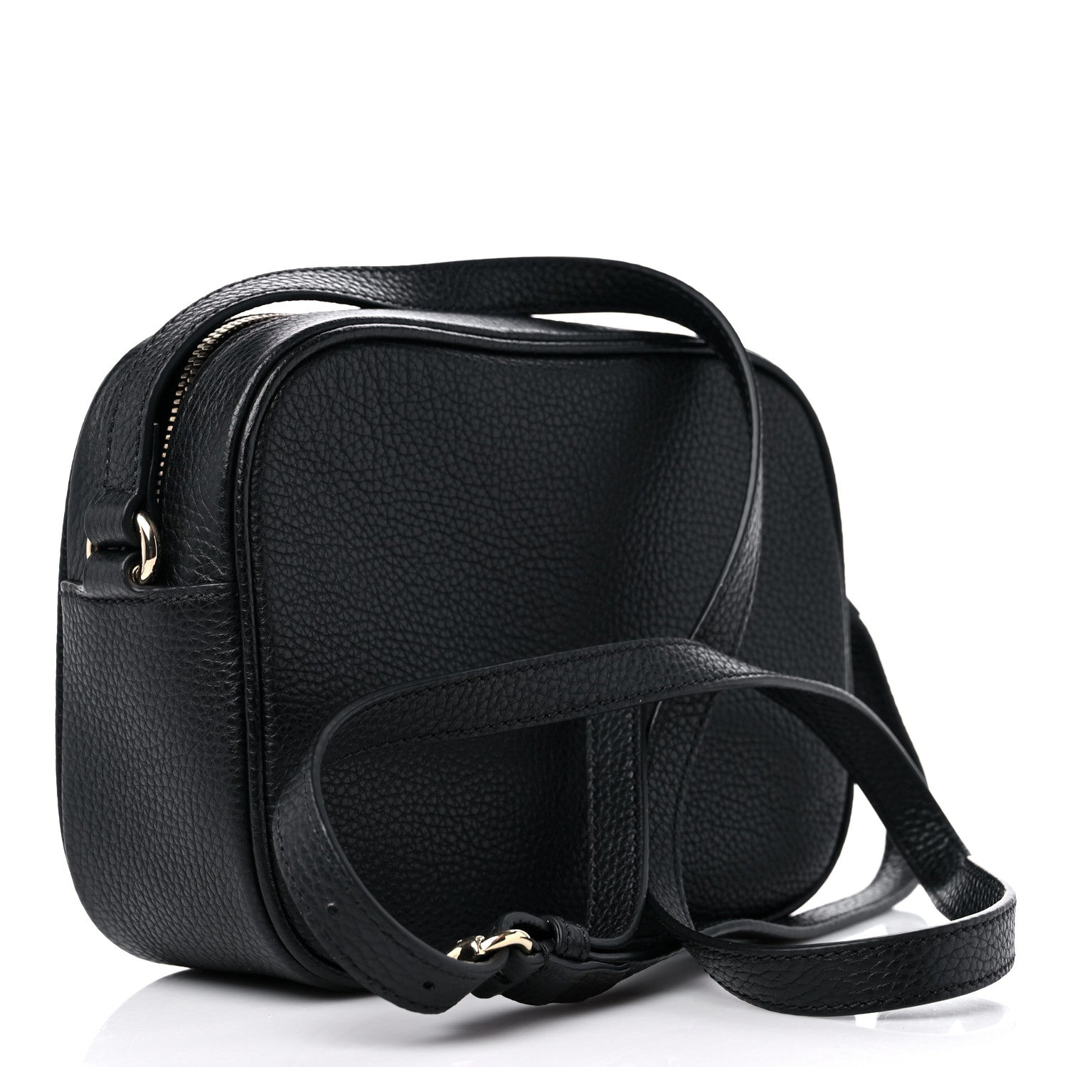 Gucci Pebbled Calfskin Small Soho Disco Bag Black 2 of 8