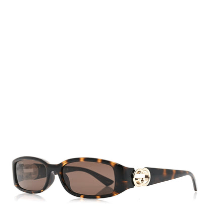 Gucci Acetate Rectangular Frame Sunglasses GG1661S Dark Tortoiseshell 1 of 6