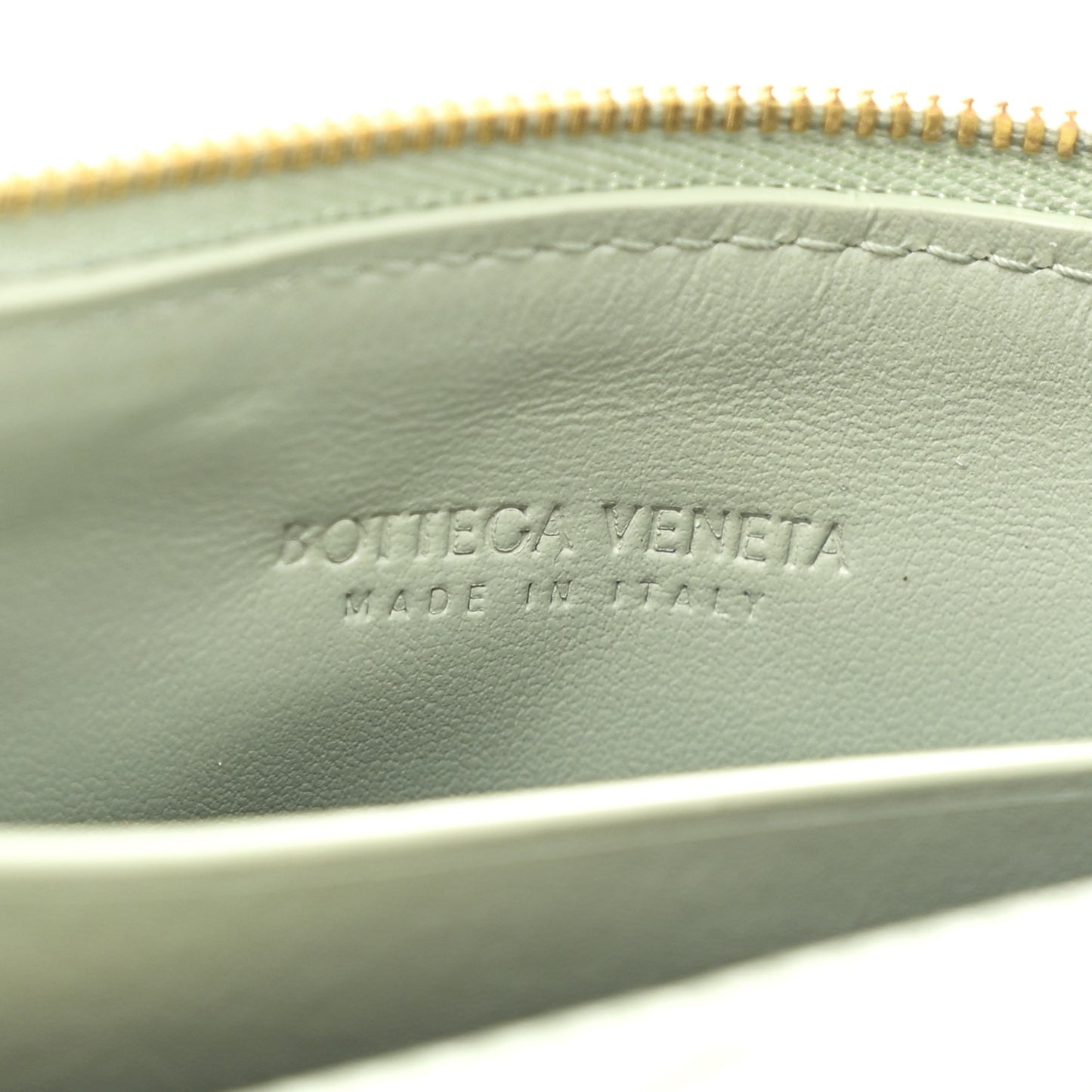 Nappa Intrecciato Half Moon Pouch On Strap Sauge