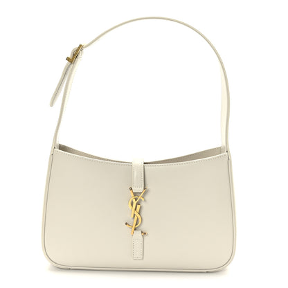 Saint Laurent Smooth Calfskin Le 5 A 7 Hobo Blanc Vintage 1 of 8