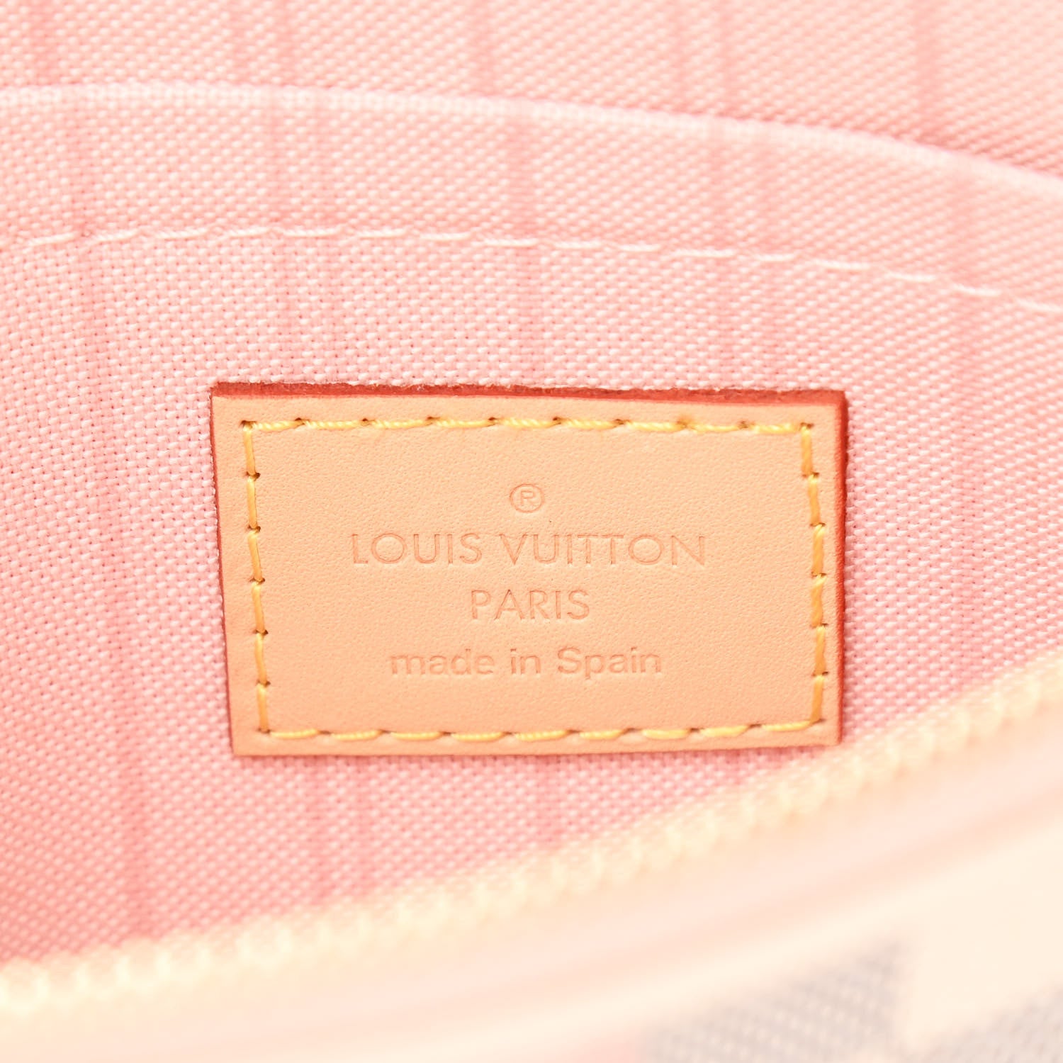 Louis Vuitton Damier Azur Tahitienne Neverfull MM GM Pochette 6 of 6