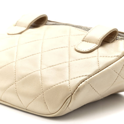 Chanel Lambskin Quilted Waist Belt Bag Beige 14 of 14