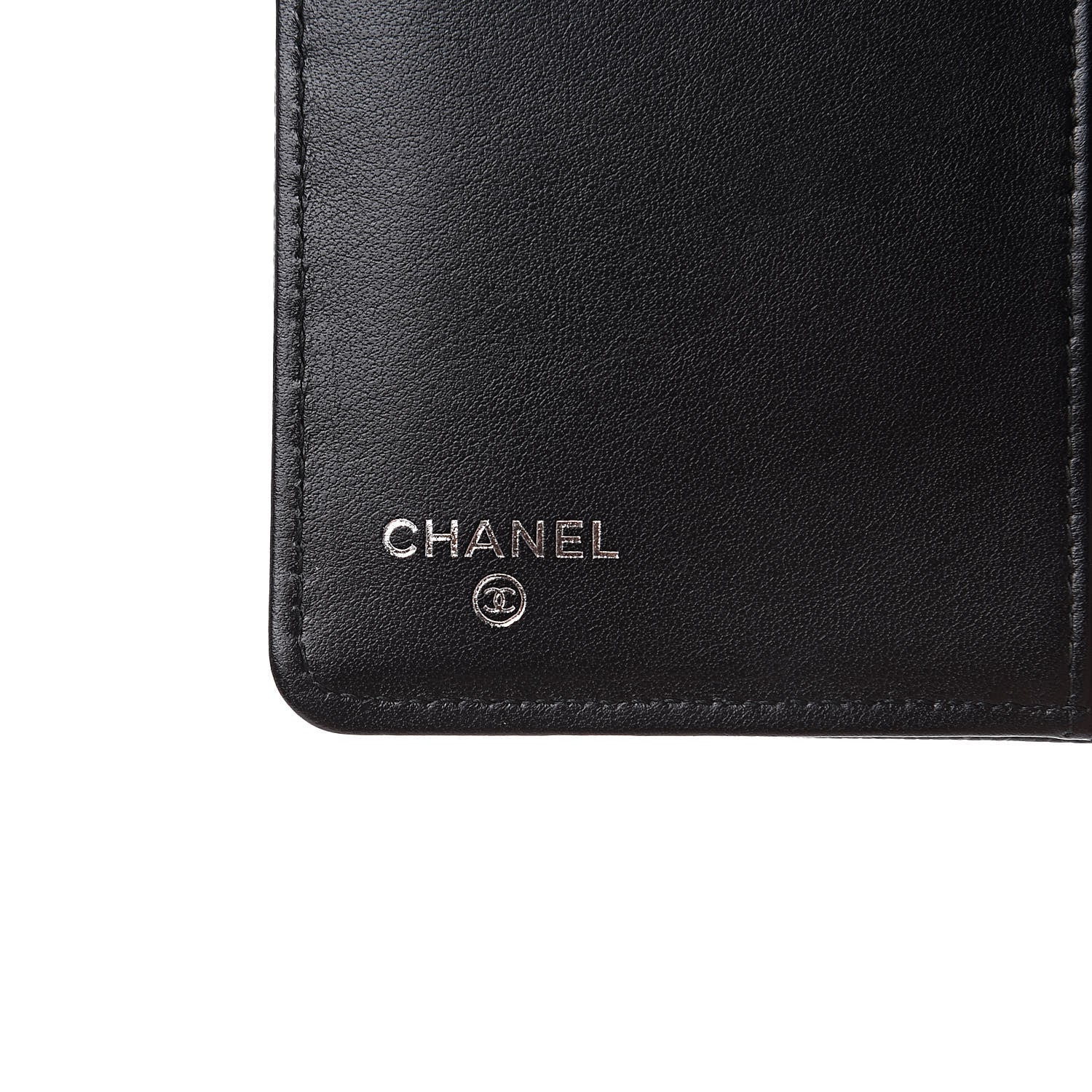 Chanel Caviar Quilted Boy Yen Wallet Black 6 of 9