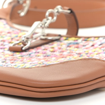 Hermes Swift Faubourg Rainbow Silky Trim 31 Multicolor Rose Sakura Gold 10 of 11