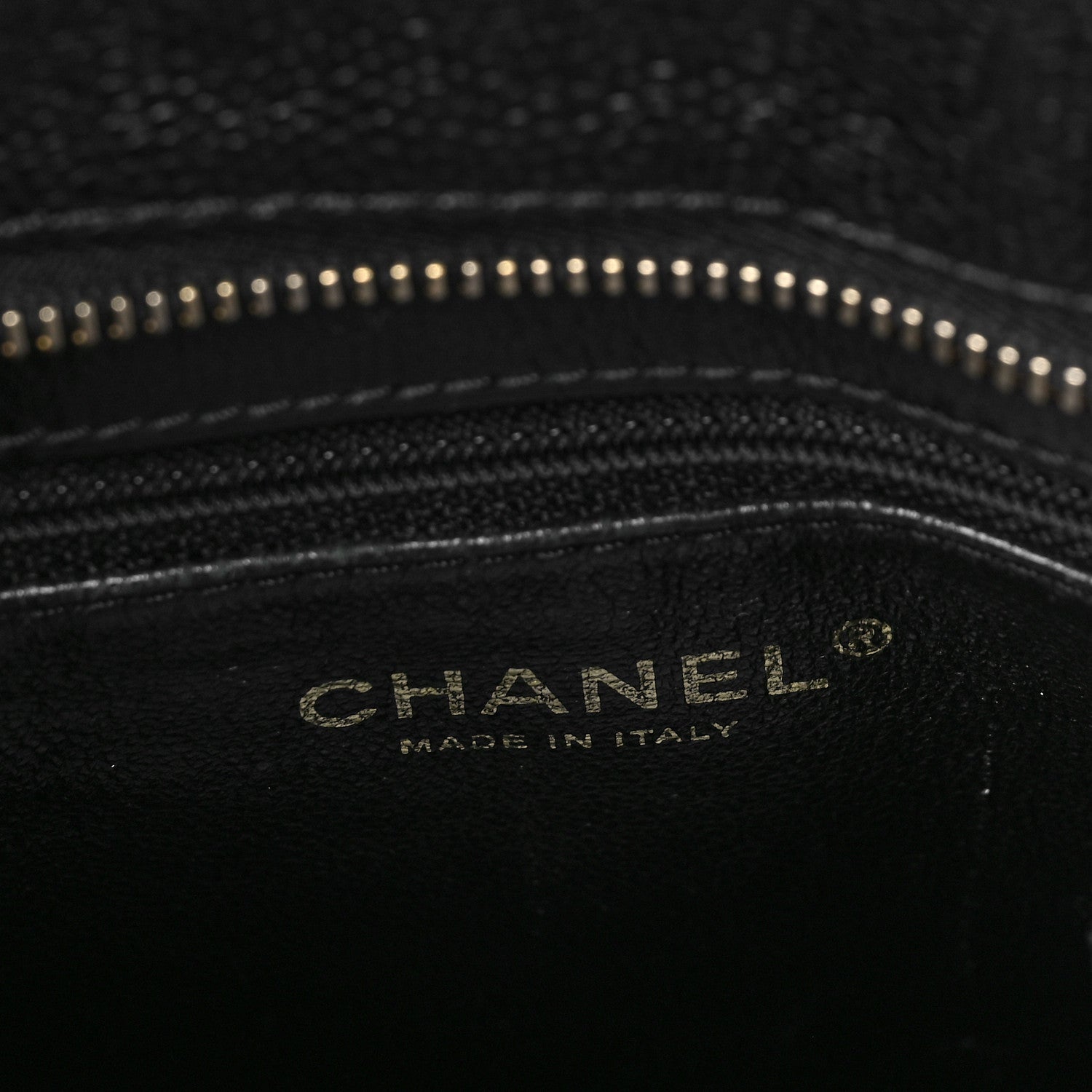 Chanel Caviar Quilted Medallion Tote Black 6 of 9