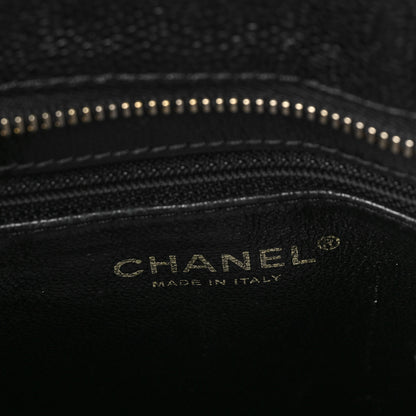 Chanel Caviar Quilted Medallion Tote Black 6 of 9