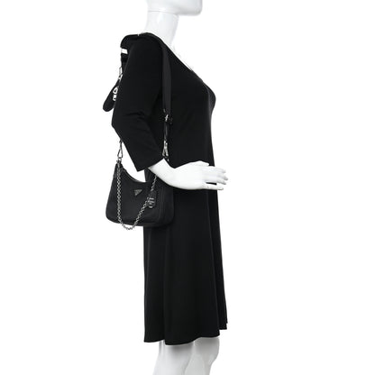 Prada Nylon Re-Edition 2005 Shoulder Bag Black 2 of 9