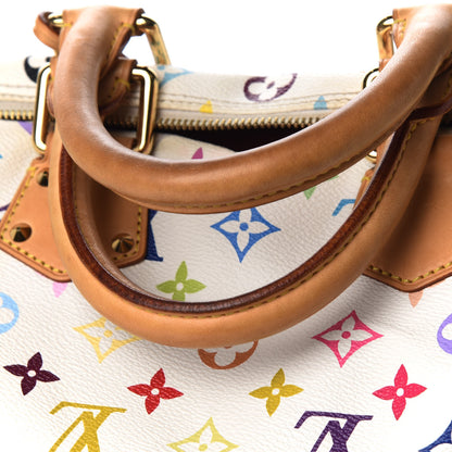 Louis Vuitton Monogram Multicolor Speedy 30 White 10 of 18