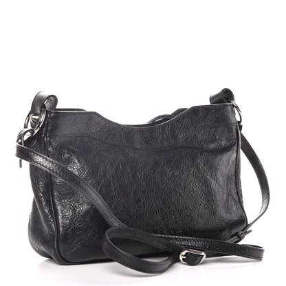 Balenciaga Agneau Classic Silver Hardware Hip Black 4 of 8