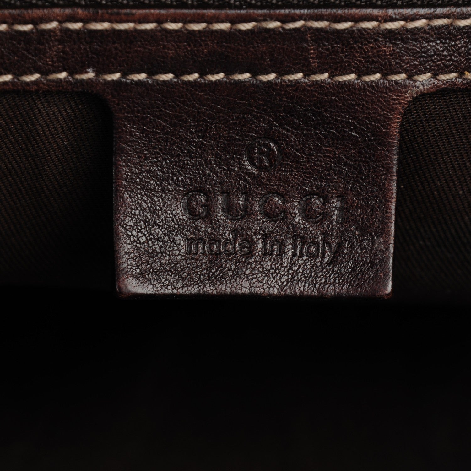 Gucci Monogram Web Studded Pelham Shoulder Bag Dark Brown 5 of 7