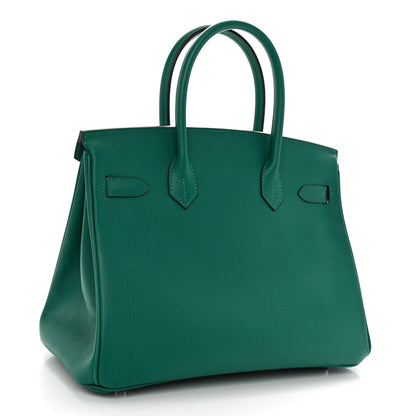 Hermes Epsom Birkin 30 Malachite 3 of 13
