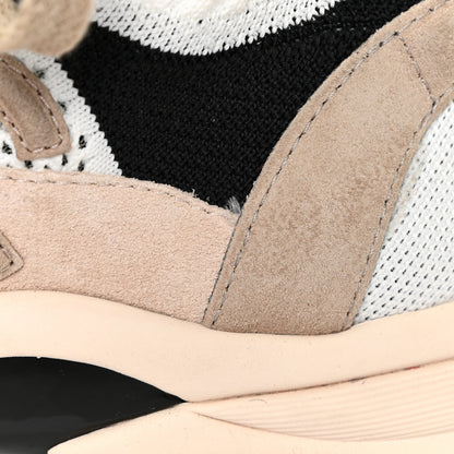 Chanel Mesh Suede Fabric Womens CC Sneakers 38 White Ivory Light Beige 14 of 20