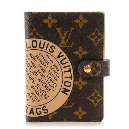 Louis Vuitton Monogram Complice Trunks and Bags Small Ring Agenda Cover Beige 1 of 8
