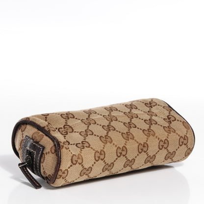 Gucci Monogram Small Balthus Cosmetic Case Dark Brown 4 of 8