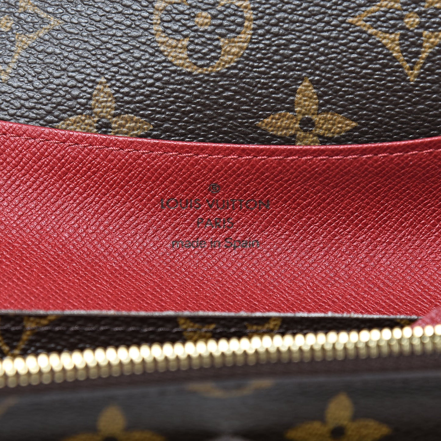 Monogram Emilie Wallet Fuchsia
