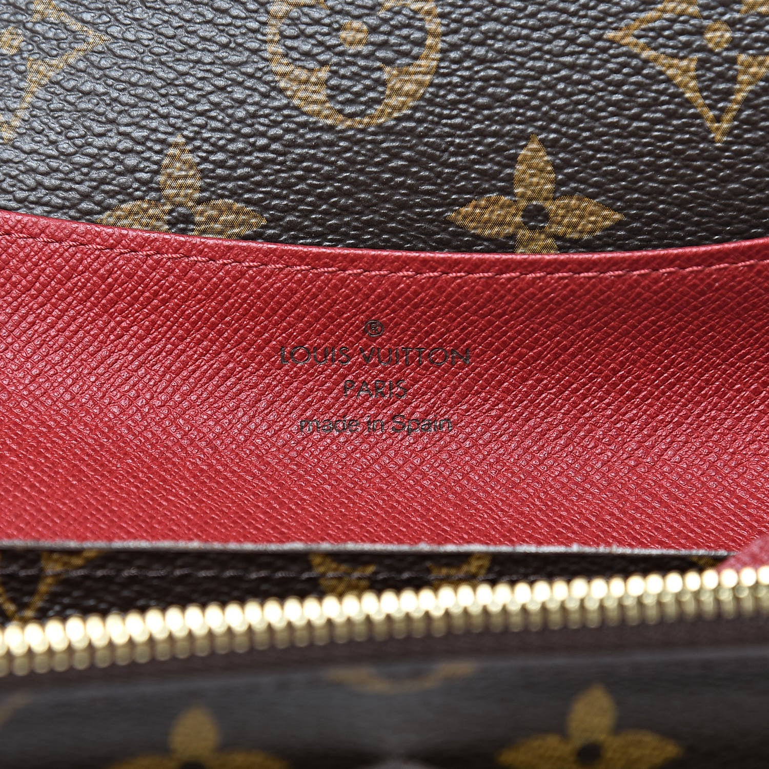 Louis Vuitton Monogram Emilie Wallet Fuchsia 6 of 11