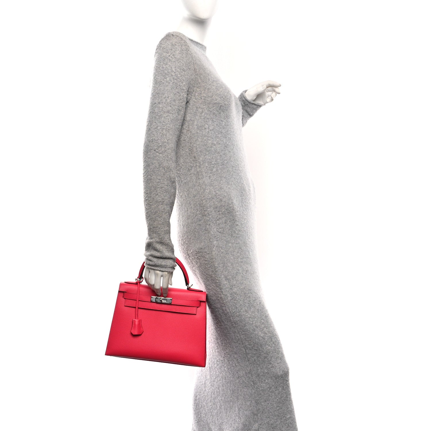 Hermes Epsom Kelly Sellier 28 Rose Extreme 2 of 13