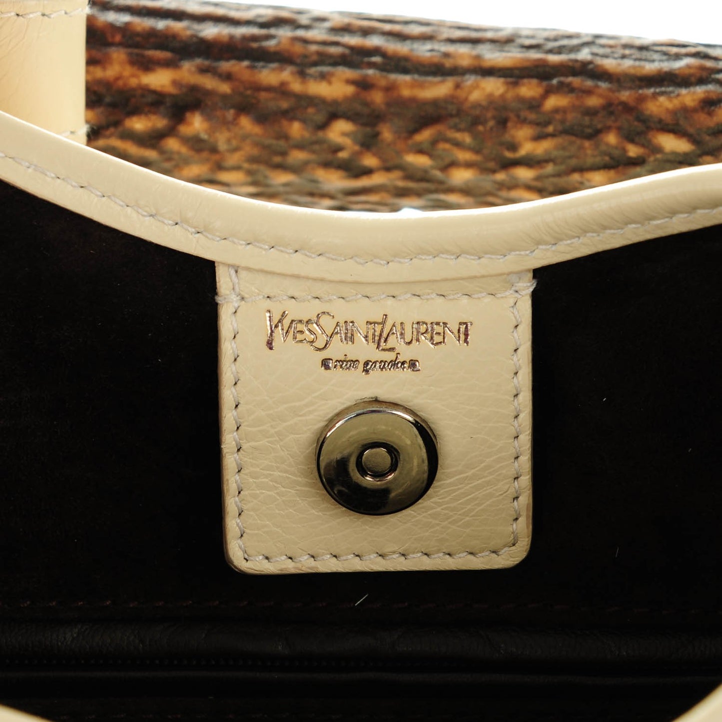 Calfskin Mombasa Horn Hobo Off White