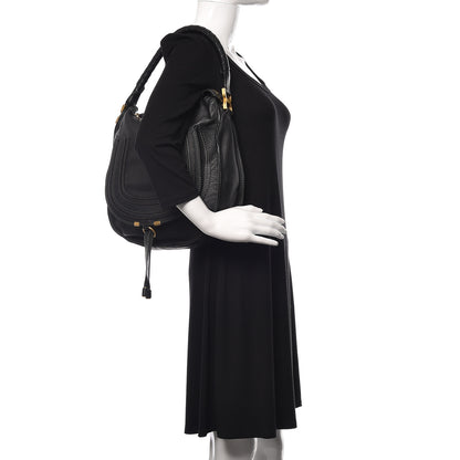Chloe Calfskin Medium Marcie Hobo Black 2 of 10