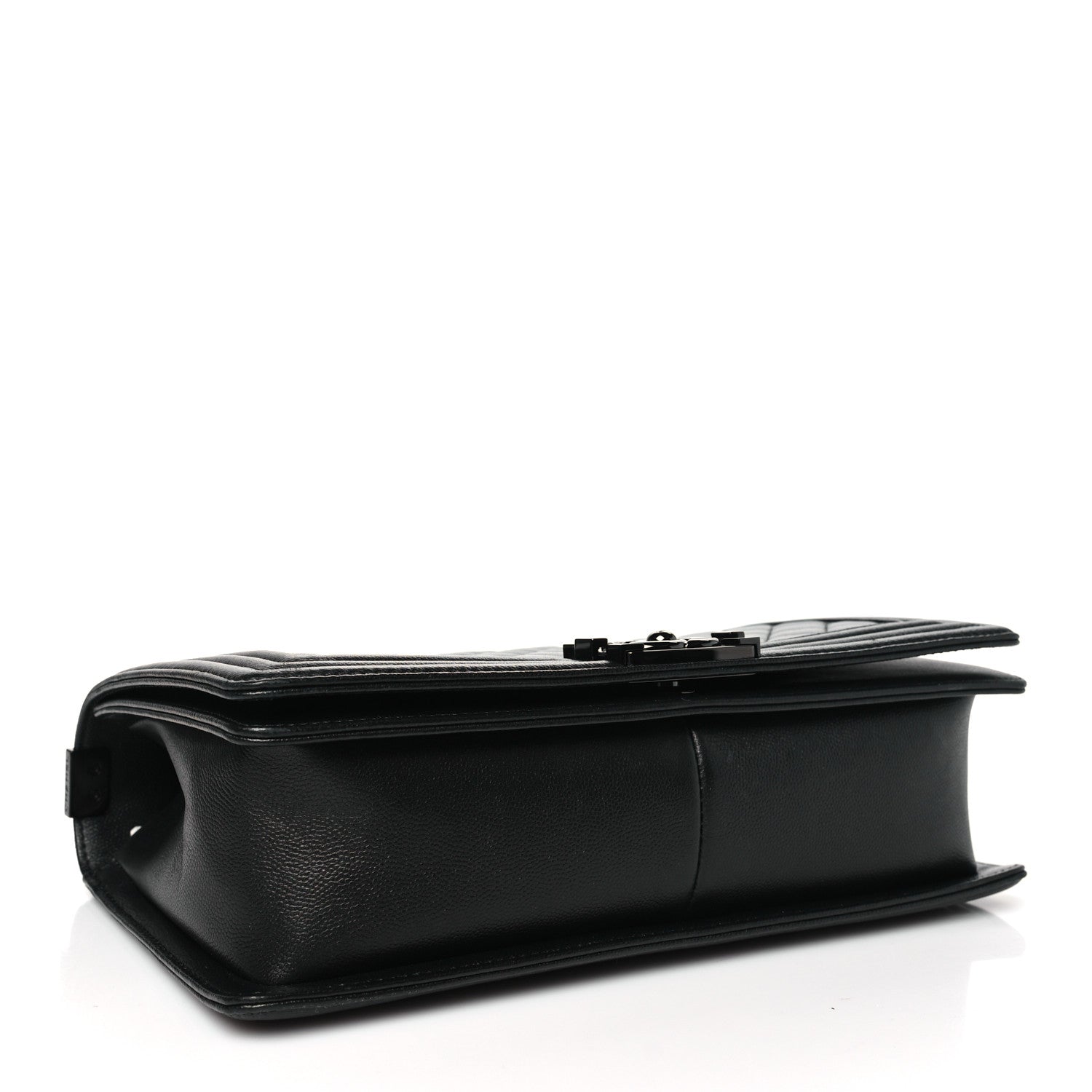 Chanel Caviar Quilted New Medium Boy Flap So Black 4 of 10