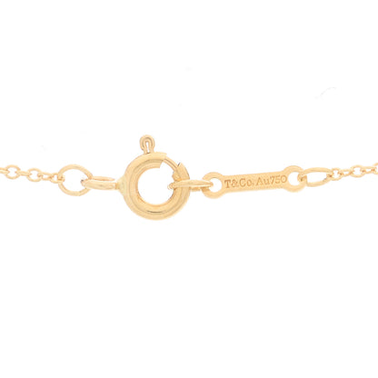 Tiffany 18K Yellow Gold Diamond Paloma Picasso Double Loving Heart Pendant Necklace 4 of 6
