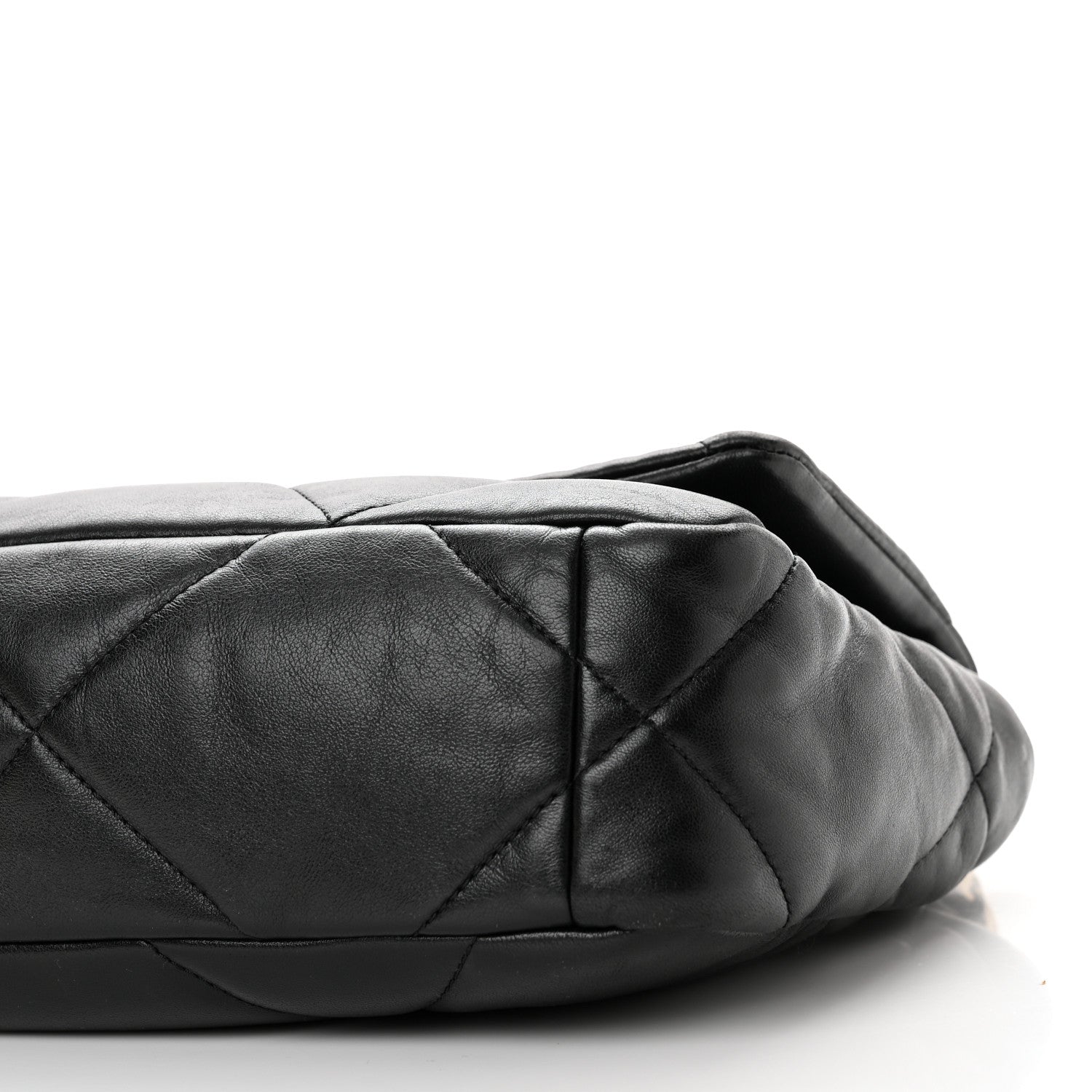 Chanel Lambskin Quilted Medium Chanel 19 Flap Black 10 of 11