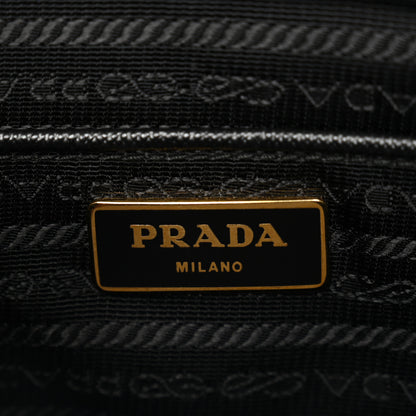 Prada Saffiano Medium Galleria Double Zip Tote Black 6 of 11