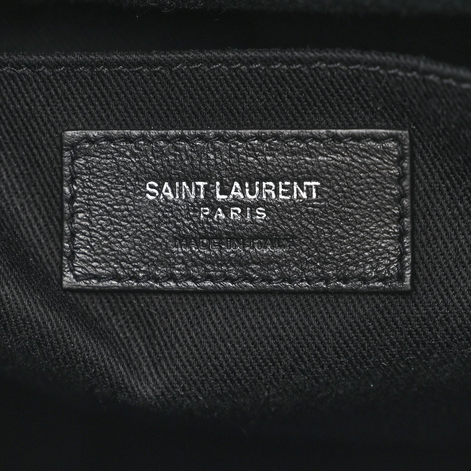 Saint Laurent Grained Calfskin Sac De Jour Souple North South Tote Black 6 of 12