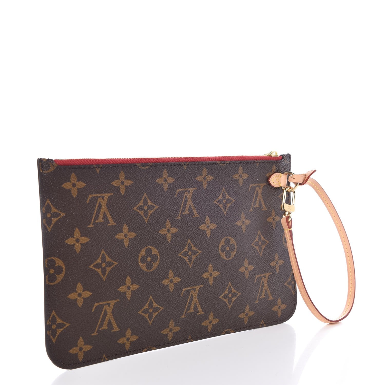 Louis Vuitton Monogram Neverfull MM GM Pochette Cherry 3 of 7
