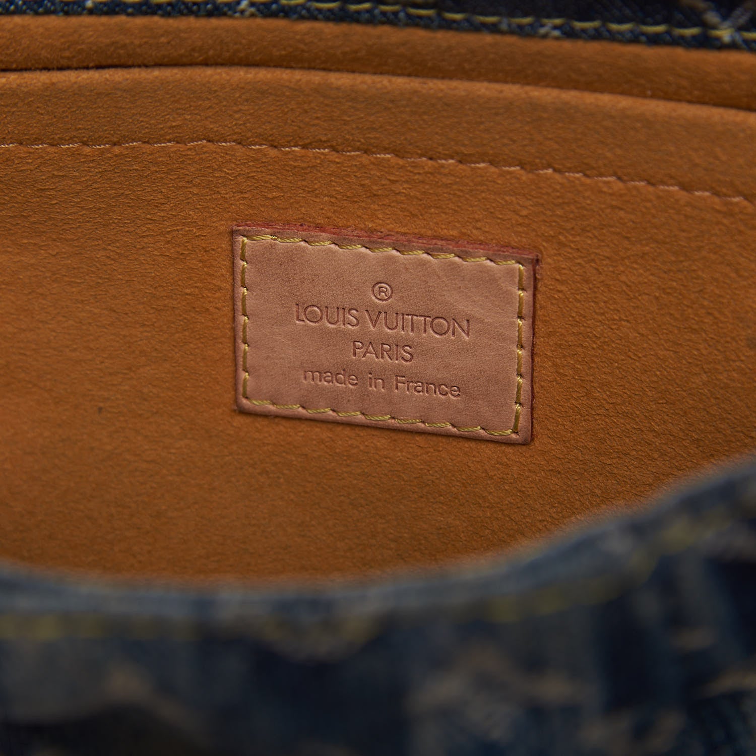 Louis Vuitton Denim Raye Mini Pleaty 7 of 9