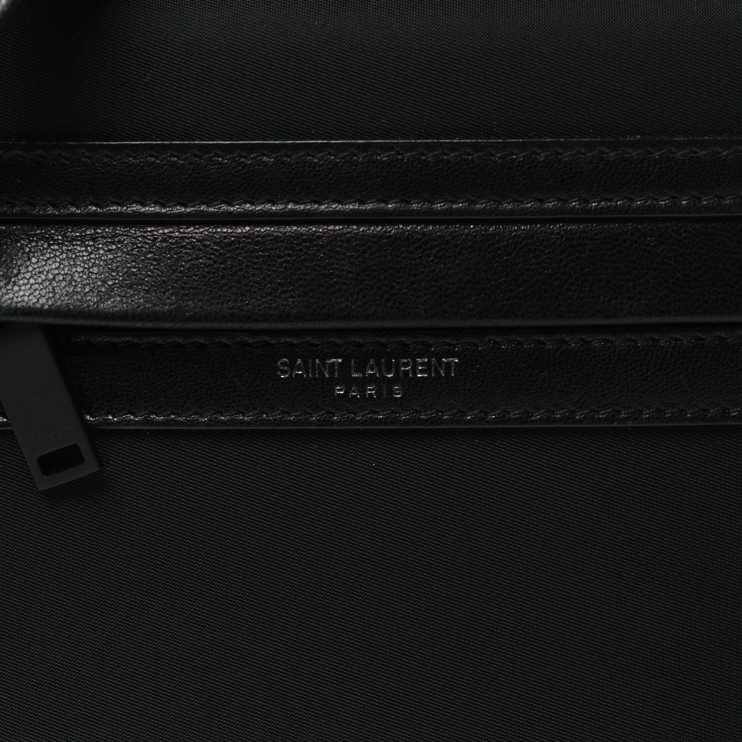 Lambskin Nylon Small Camp Camera Bag Black