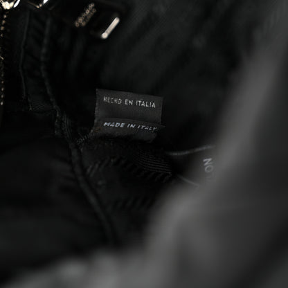 Prada Re-Nylon Quilted Padded Flap Shoulder Bag Black 7 of 11