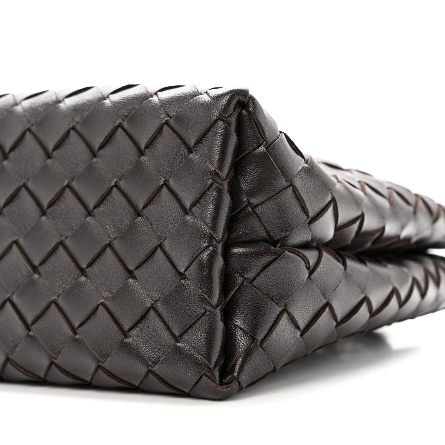 Nappa Intrecciato Small Andiamo Shoulder Bag Fondant