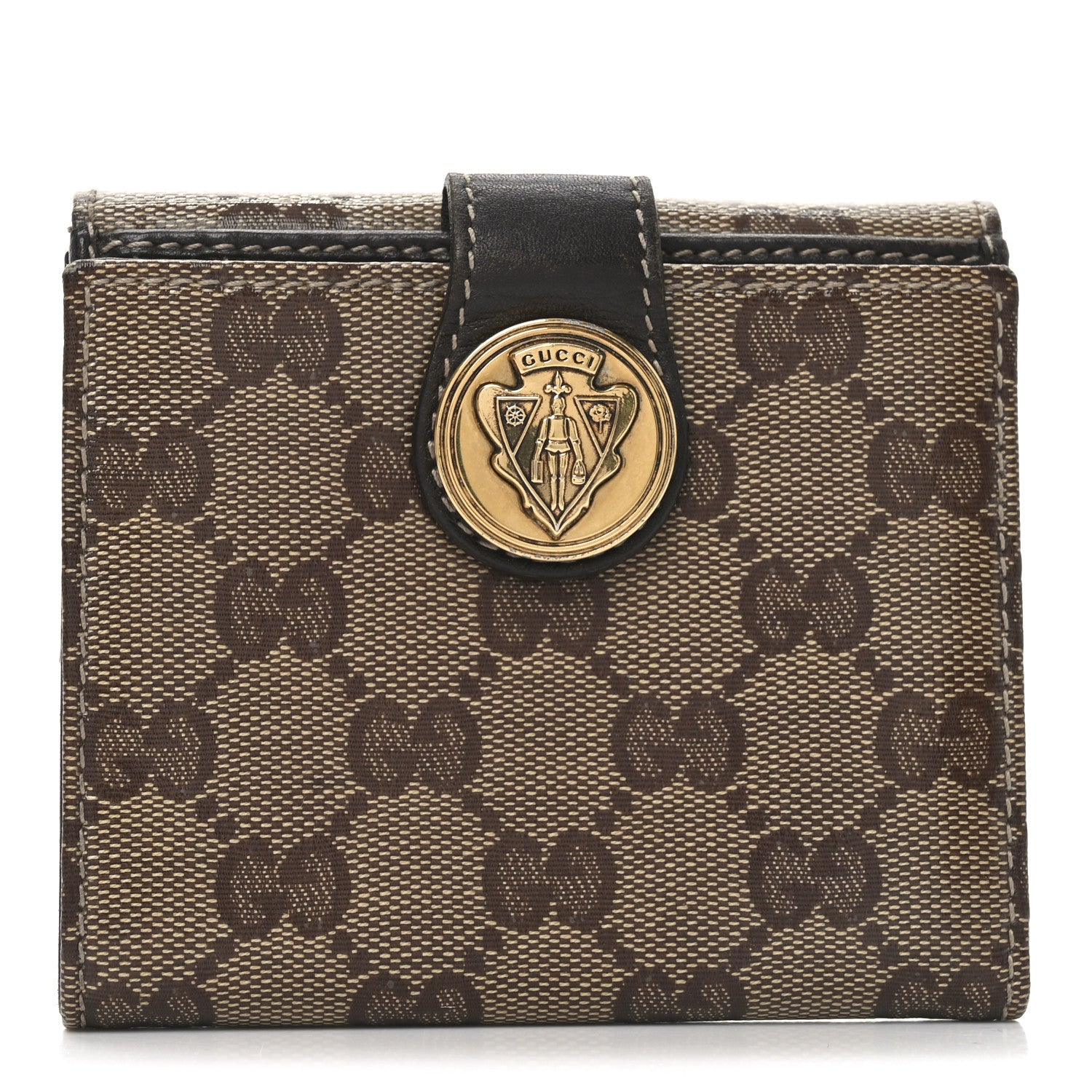 Gucci Crystal Monogram Hysteria Wallet Brown 1 of 6