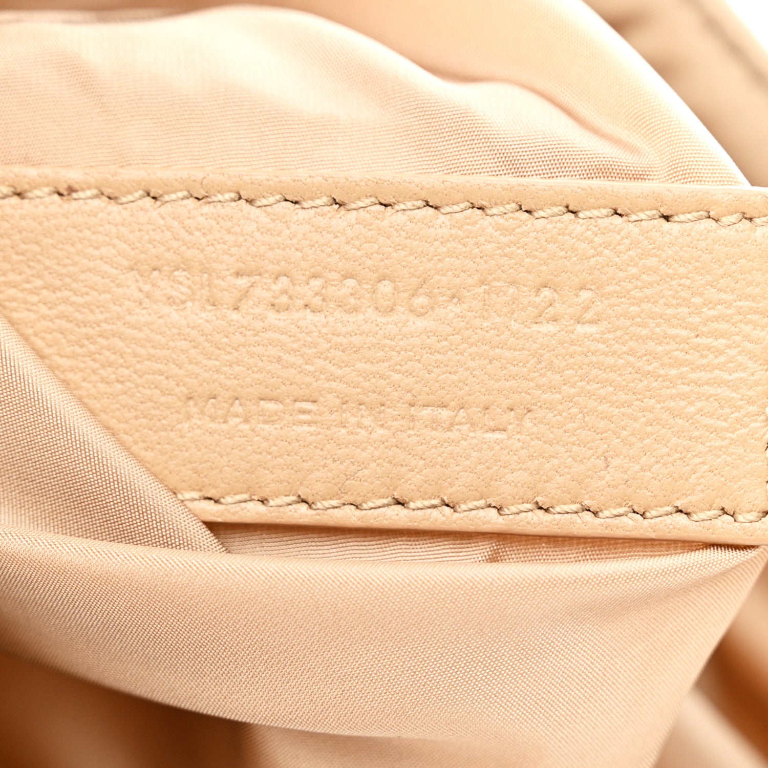 Saint Laurent Econyl Nylon Le 5 A 7 Hobo Bog Light Cork 7 of 10