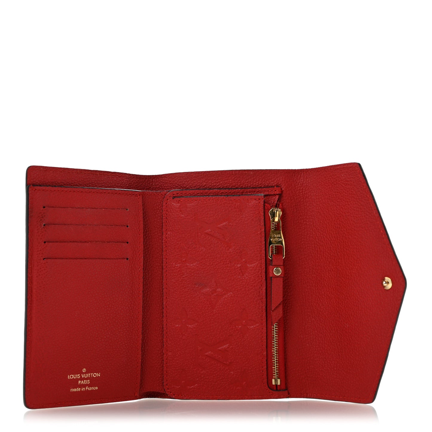 Empreinte Compact Curieuse Wallet Cherry