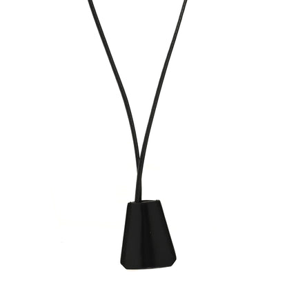 Hermes Swift Clochette Long Necklace Black 1 of 5