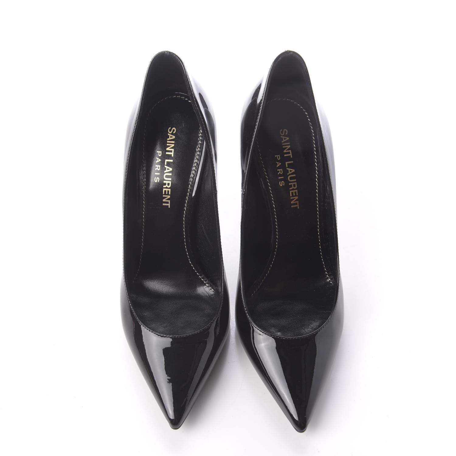 Saint Laurent Patent Opyum 110 Pumps 35 Black 6 of 9