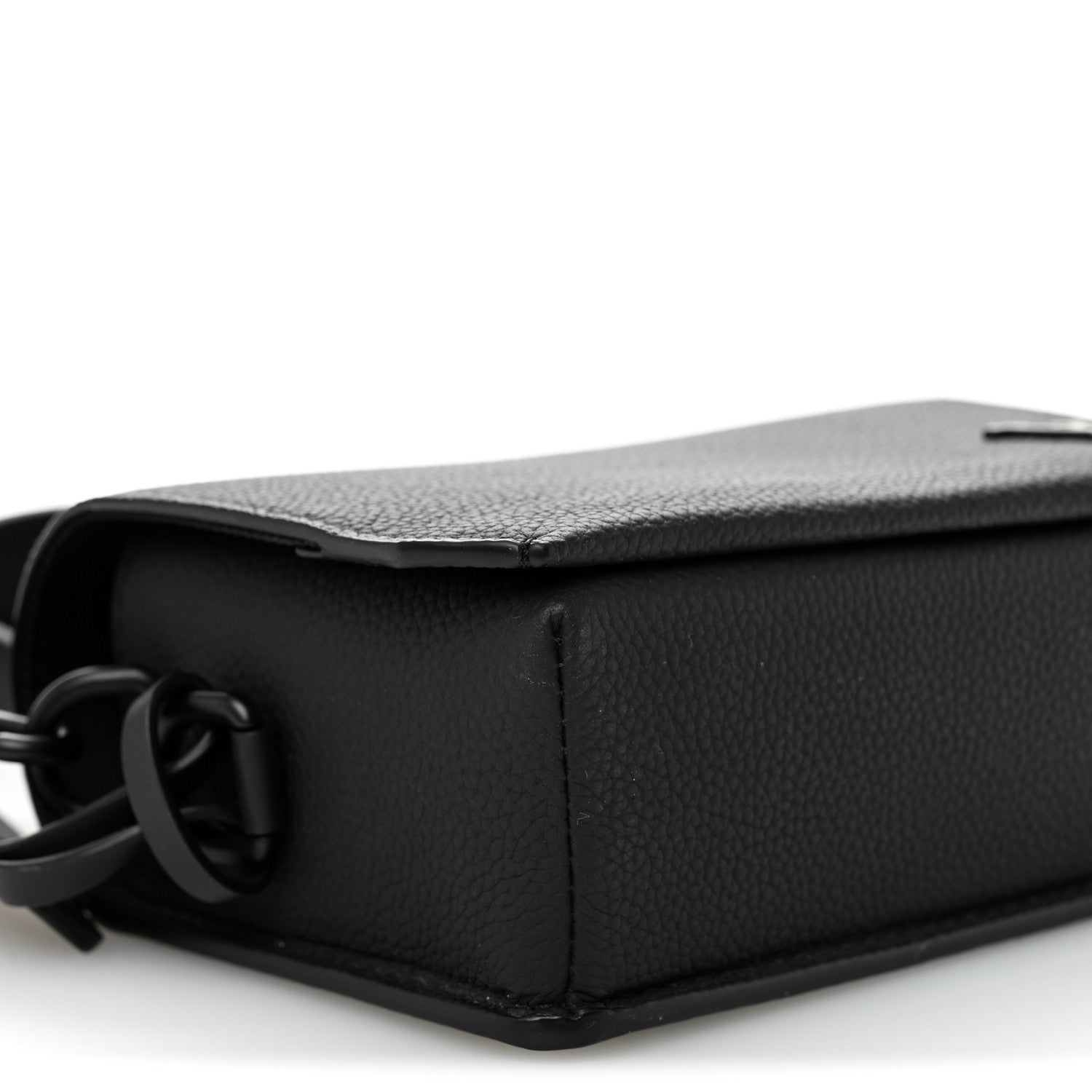 Louis Vuitton Calfskin Aerogram Fastline Wearable Wallet Black 7 of 10