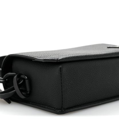 Louis Vuitton Calfskin Aerogram Fastline Wearable Wallet Black 7 of 10