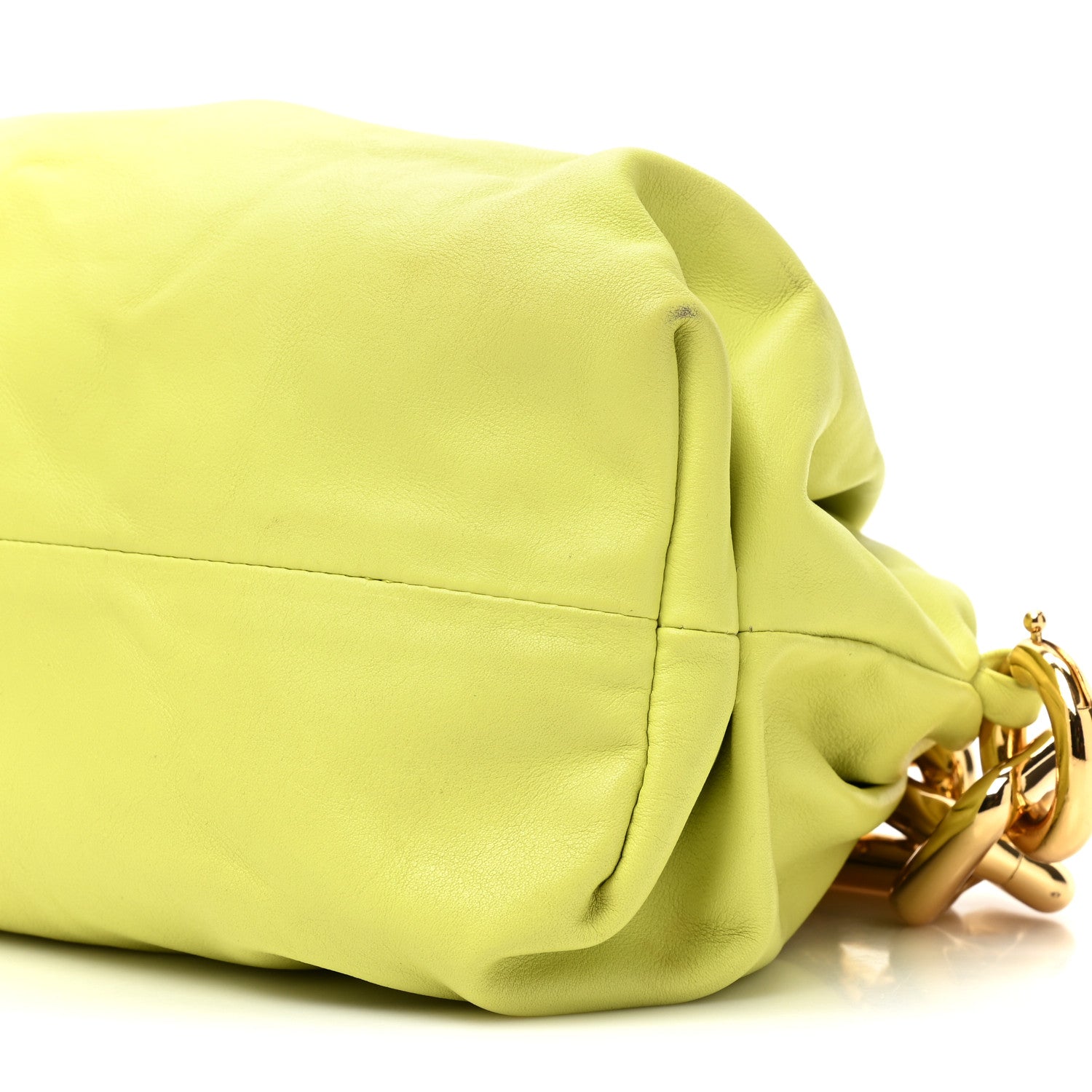 Bottega Veneta Calfskin The Pouch Chain Seagrass 7 of 11