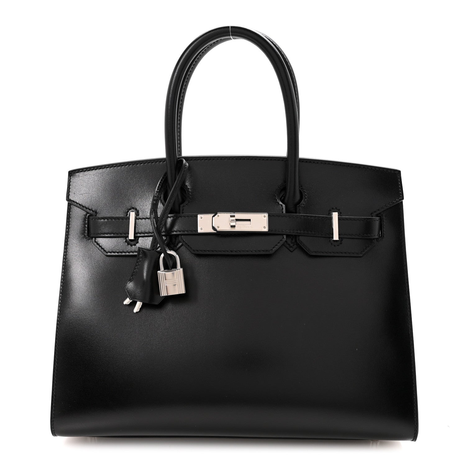Hermes Box Birkin Sellier 30 Black 1 of 12