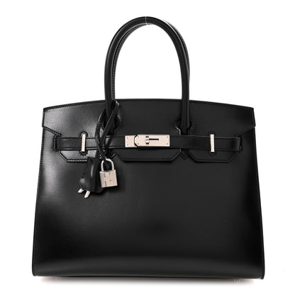 Hermes Box Birkin Sellier 30 Black 1 of 12